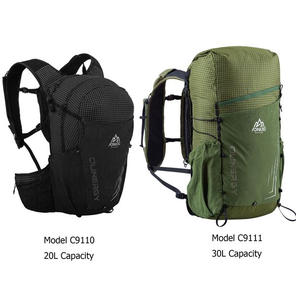 AONIJIE C9110 20L C9111 30L unisexe polyvalent randonnée sac à dos sac à dos sac de voyage pour Trekking escalade alpinisme Camping 221013