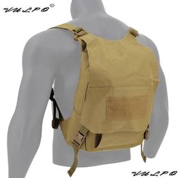 Sacs à dos Sacs VPO Outdoor Riding Cam Sac à dos Tactique Militaire Chasse Escalade Randonnée Voyage Sports Shoder Sac Drop Deliver Otncz