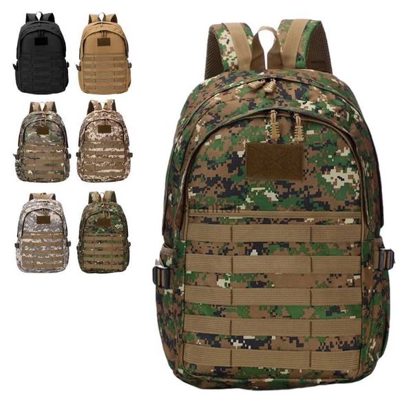 Backpacking Packs Camouflage sac à dos hommes grande capacité armée militaire tactique sac à dos hommes en plein air voyage sac à dos randonnée Camping sac à dos YQ231127