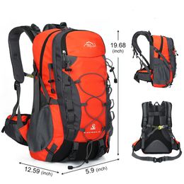 Paquetes de mochilero Mochila de almacenamiento para senderismo bolsa resistente de 40 litros de viaje muy adecuada para montañismo, senderismo y acampada 230830
