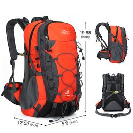 Sac à dos de randonnée sac à dos de rangement sac à dos de voyage robuste de 40 litres très adapté à l'alpinisme, à la randonnée et au camping 230627