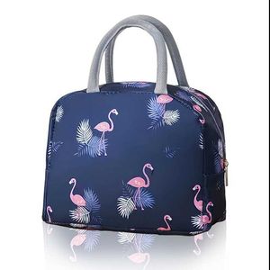 Backpackpakketten Geïsoleerde tas voor waterdichte dikke dikke aluminiumfolie voor vrouwen mini draagbare strandkoeler warme lunchbox P230524