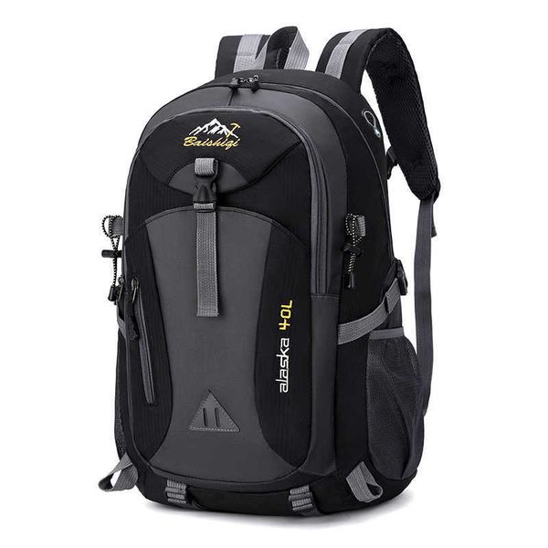 Backpacking Packs JBTP Mochila para hombres Nueva Nylon Impermeable Casual Mochila de viaje al aire libre Señoras Senderismo Camping Montañismo Bolsa Bolsa de deportes para jóvenes P230508