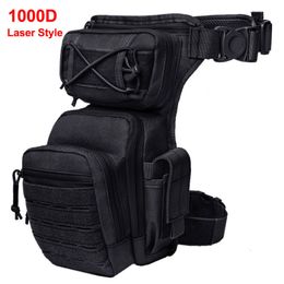 Backpacken Packs Beenzak Heren Taille Utility Belt Pack Pouch Mannelijke heup Motorrijden Legging Dijzakken Tactische Combat Fanny 230830