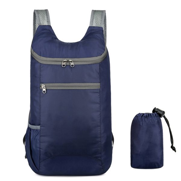 Sac à dos Packs Fabricant gros sac à dos pliant en plein air cadeaux lumière étanche voyage fitness jour Sports Sac à dos 230821