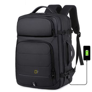 Backpackpakketten NG 17 Laptop Backpack USB-oplaad multifunctionele waterdichte zakelijke tas Anti-diefstal Daypack Mochila Schoolbag P230508