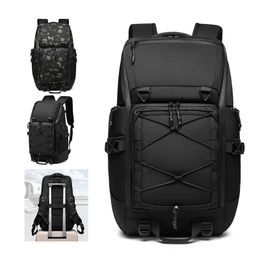 Backpacking Packs Outdoortassen 17,3 inch laptoprugzak 35L voor heren Reizen Nylon waterdichte tas Multifunctionele grote capaciteit Wandelen 230925