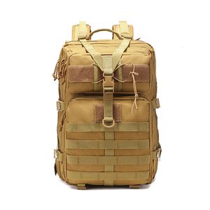 Pacchetti zaino in spalla Borse da esterno Zaino da uomo Grande capacità Sistema tattico militare Molle Zaini da trekking da viaggio mimetici militari durevoli 230925