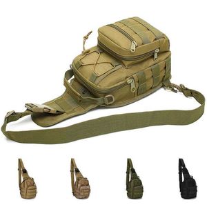 Backpackpakketten Outdoor Militaire tactische sling Sport Travel Chest Schoudertas