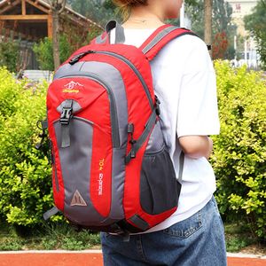 Backpackpakketten Polyester Camping Backpack Lichtgewicht Waterdichte wandelzak voor kantoorreizen P230508