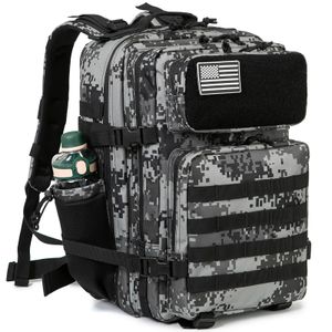 QT QY 50L militaire tactique sac à dos armée sac chasse MOLLE sac à dos salle de sport hommes EDC randonnée en plein air sac à dos sorcière porte-bouteille 231117