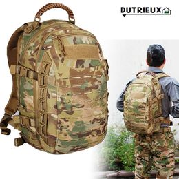 Backpackpakketten Tactische militaire rugzak wandelen Buitenjachttas EDC Tactical Gears Laser Cutting Molle Friends Bag 25l Sport Bag Camping P230510