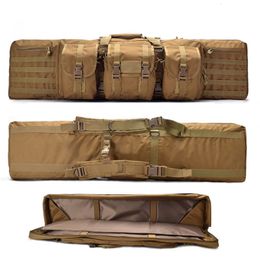 Backpackpakketten Tactische molle -tas 93cm 118cm 142cm Gun geweergeweer Case Militaire rugzakjachtbescherming Schieten draagbaar 230822