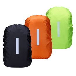 Backpacking Packs Waterdichte rugzak Regenhoes Antislip Kruisgesp Ultralicht compact draagbaar met reflecterende strips 230824