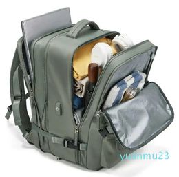 Backpacking Packs Dames Reisrugzak 16 Inch Meisje Uitgebreid Opladen Zakelijke Laptop Rugzak Met Schoenentas Waterdichte Wandelrugzak