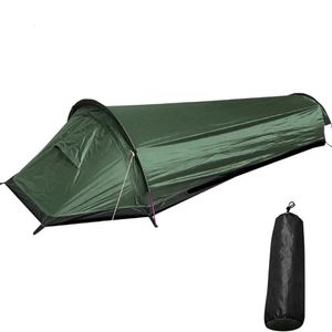 Tente en randonnée Tente extérieure Camping Sac de couchage Léger Personne célibataire 240416 240426