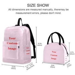 Backpacks 2022 New Children School Sacs 2pcs Set Kids Modèle personnalisé Backpack Boys Girls Schoolbag Baby Toddler Bag Mochila Infantil