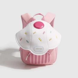 Backpacks 2024 Nouveau design Toddler Girls Backpack Mini Migne Mushroom Sackepack Popular Childre