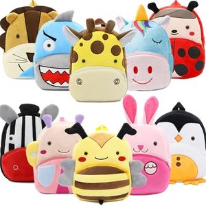 Sacs à dos 3D Cartoon Peluche Enfants Sacs à dos Maternelle Cartable Animal Enfants Sac À Dos Enfants Sacs D'école Filles Garçons Sacs À Dos Sacs 221027