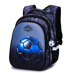 Sac à dos d'école orthodontique pour enfants motif de football 3D sac à dos d'école orthodontique pour enfants sac à dos orthodontique pour enfants imperméable de haute qualité 230711