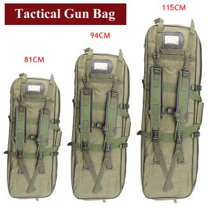 Rugzakken 81 cm 94cm 115 cm tactische jachttas Army Airsoft Rifle Square draagtas met schouderband Gun Beschermingskast Nylon Backpack