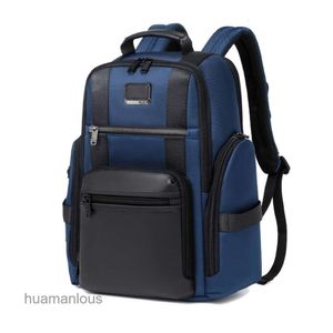 Backpacks Backpack Designer Tumiis Bag Mens Initiales avec grande capacité Trajectoire polyvalente à la mode.
