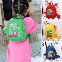 Sac à dos garçons et filles dessin animé dinosaur sac mignon sac école anti-perte sac à dos sac à maternelle sac à école préscolaire sac à dos d240516