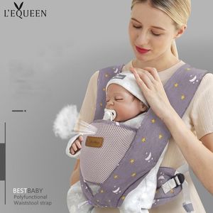 Sacs à dos Porte-bébés Slings Porte-bébé Sling Wrap Walkers Multifonctionnel Four Seasons Universal Front Holding Type Simple X / C-Shaped Adj