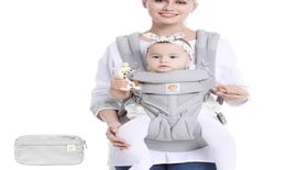 Backpacks porteurs Slings Omni porteuse de bébé coton support de la ceinture ergonomique respirante