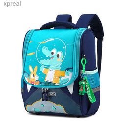 Rugzakken Cartoon Dier Baby Girl Boy Backpack Hoogwaardige Kindergarten Dinosaur Backpack Childrens Cute WX996641