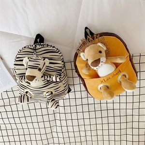 Sac à dos dessin animé sac à dos filles garçons garçons en peluche scolare ajusté sacs en peluche sac à maternelle