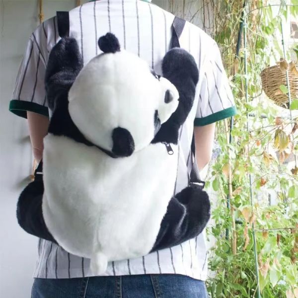 Mochilas de moda casual china panda mochila las bolsas de animales de los animales