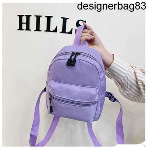 Backpacks Classic Sac à bandoulière pour dames sac à dos Fashion Student Schoolbag Crossbody Style R230718