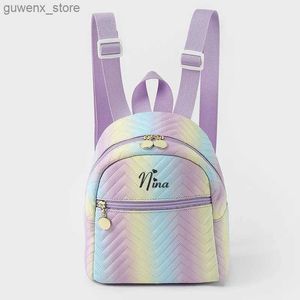 Mochilas personalizadas tu nombre de niñas bag de libro de littios