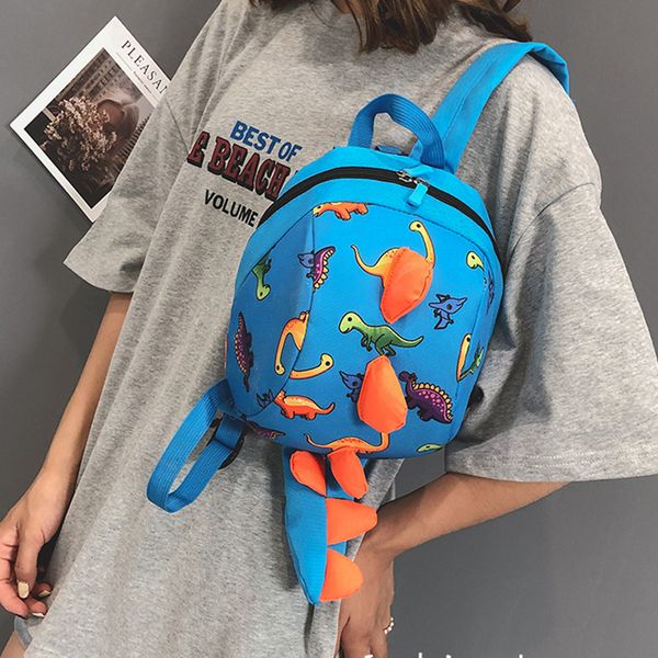 Mignon Dinosaure Bébé Cartable Infantile Anti-perdu Toddler Sac À Dos Kawaii Enfants Maternelle Bookbag Harnais De Sécurité Enfants Sac 221122