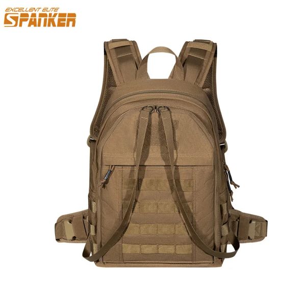 Sac à dos Excellent gilet tactique Spanker Elite Backpack MOLLE BACKPACKS Military Airsoft Vests Sac polyvalent Verseurs de sacs à dos