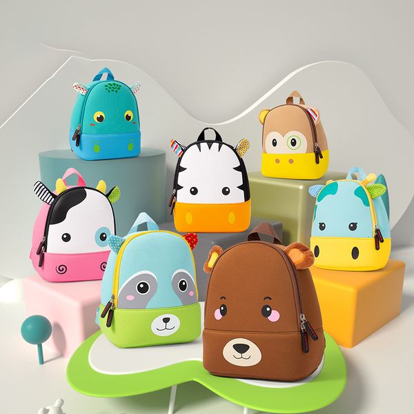 Sacs à dos Mode Enfants Sacs D'école 3D Biomimétique Animal Enfants Sac À Dos Maternelle Garçons Et Filles Sacs D'école Mini Sac À Dos Livre Sac 230701