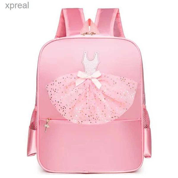 Sac à dos à la mode pour enfants Boutique Bag de danse rose et enfant pour enfants mignon imperméable Yoga Backpack WX
