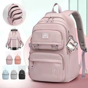 Backpacks Girls School Bag Nylon Backpack Travel Rucksack Multi Pockets Waterproof Casual Daypack Schoolbag for Women Student Teenager 231007