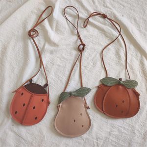 Sacs à dos fortement recommandés bébé sacs mignons citrouille poire coccinelle dessin animé enfants petit gros accessoires pour tout-petits 230731