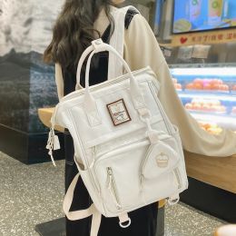 Mochilas Joypessie Fashion Women Backpack High School Student Bookbag Bag para adolescentes chicas Viajes impermeables Mochilas negros