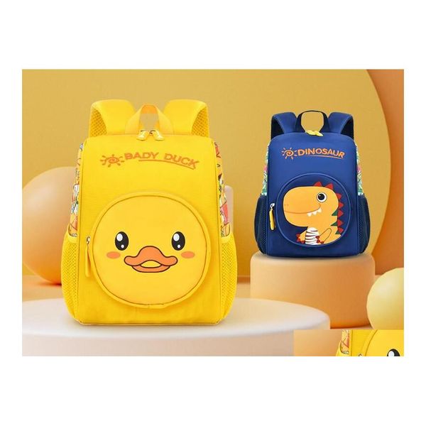 Sacs à dos Enfants 3D Animal Bébés Filles Garçons Toddler Cartable Enfants Cartoon Lion Abeille Bookbag Garten Jouets Cadeaux Sacs D'école Drop Deli Otzgx