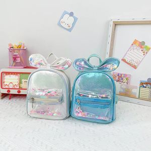 Sacs à dos Enfants Mini sac à dos mignon sacs d'école pour bébé filles nœud papillon Kawaii enfant en bas âge sac de voyage sac à dos 231204