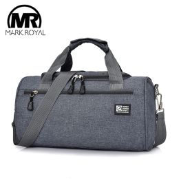 Mochilas Markroyal Nylon Travel Bag Men Cilíndrico Cilindro Cilindro Bolsa de deportes Bag Lage al aire libre Duga de fin de semana