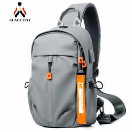 Rugzakken heren sport borsttas waterdicht slijtvaste multicompartment schouder crossbody tas buiten sporttas