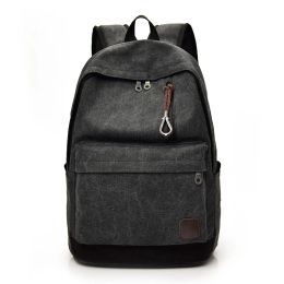 Rugzakken nieuwe vrouwen mannen canvas rugzakken grote schooltassen voor tiener jongensmeisjes reis laptop backbag mochila rucksack femme sac a dos