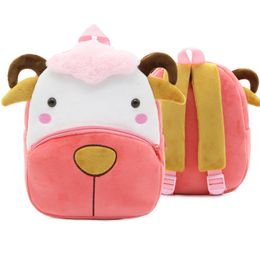 Sacs à dos en peluche Animal Cartoon sac d'école pour enfants sac à dos pour enfants jouet maternelle bébé Mochila bébé mignon sac d'école 230728