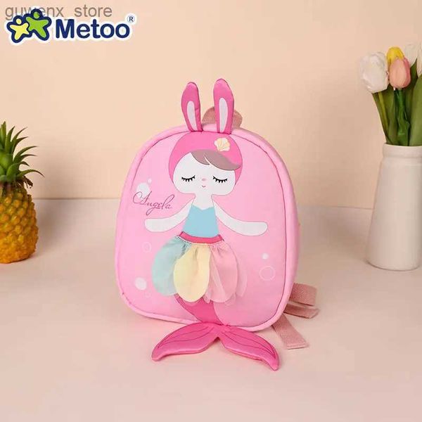 Sac à dos en peluche sac à dos metoo poupée en peluche fille fille mignonne sirène remplissant les écoles d'école pour enfants animaux!