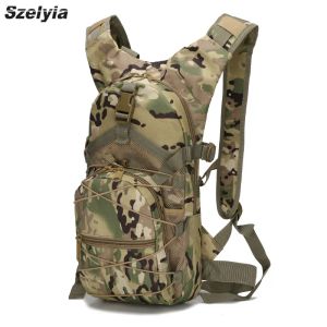 Mochilas Szelyia Ejército al aire libre Airsoft Sports 800d Nylon Tactical Shoulder Backpack Bag Camping Swinking Climbing Militar Mochila Bolsa 15L
