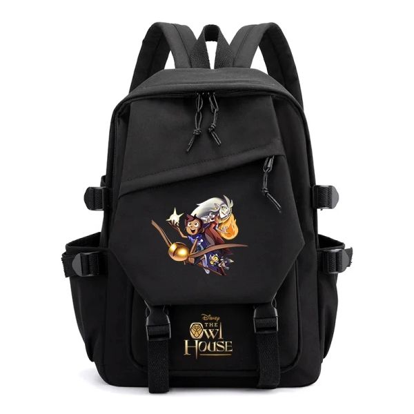 Sac à dos The Owl House Girls Kids School Book Books Femme Bagpack Teenagers Travel Backpack Mochila Escolar